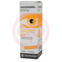 Хилопарин-комод раствор увлажняющий офтальмологический 10мл. Фото