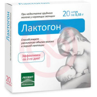 Леовит лактогон таблетки №20. Фото
