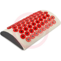 Тибетский аппликатор массажер медицинский магнит. валик д/поясницы красн.. Фото