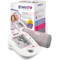 Би велл про-35 тонометр автомат на плечо универс манжета 22-42см с адаптером. Фото