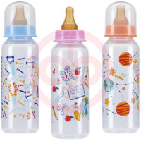 Курносики бутылочка с латексной соской 250мл 0мес +  /арт 11145/. Фото