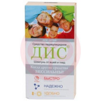 Дис ср-во педикулезное 100мл шампунь + шапочка + расческа. Фото