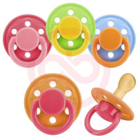 Курносики пустышка латексная ортодонт. солнышко 6мес +  /арт.13140/. Фото