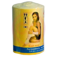Тонус эласт бинт медицинский эластичный вр 8смх3м /арт 9512/. Фото