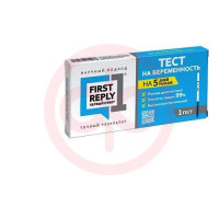 Первый ответ тест для определения беременности №1. Фото