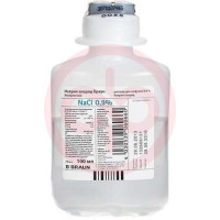 Натрия хлорид браун раствор для инфузий 0,9% 100мл №20. Фото