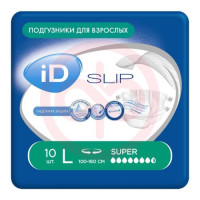 Айди слип подгузники для взрослых №10 супер р.l (100-160см). Фото