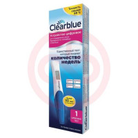 Клиаблу цифровой тест для определения беременности с индикатором срока. Фото