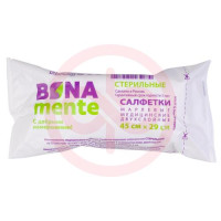 Bona mente! салфетки марлевые стерильные №5 2-х сл.45смх29см. Фото