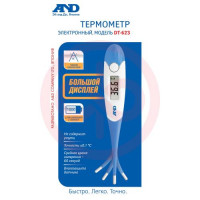 Эй энд ди термометр электронный dt-623 с гибким нетравмирующ. наконечником. Фото