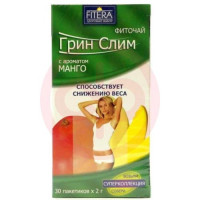 Грин слим фиточай 2г №30 манго. Фото
