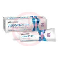 Левомисепт мазь для наружного применения 40г. Фото
