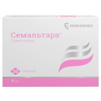 Семальтара таблетки 7мг №30. Фото