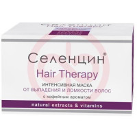 Селенцин хаир терапи маска 150мл интенс. от выпад. и ломкости волос. Фото
