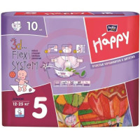 Белла беби хэппи подгузники детские №10 р5 юниор 12-25кг. Фото