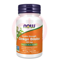 Нау гинкго билоба плюс капсулы 120мг 500мг №50. Фото