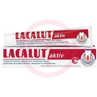 Лакалют актив зубная паста 75мл. Фото