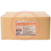 Натрия гидрокарбонат раствор для инфузий 40мг/мл 200мл №28. Фото