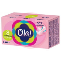 Ола тампоны №8 супер. Фото