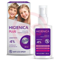 Хигиеника плюс ср-во педикулицидное 60мл лосьон. Фото