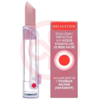 Бельведер бальзам для губ 4,5г с розовым масло перламутр. Фото