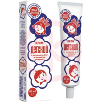 Аванта крем детский 46мл витамин а, f + ромашка (футляр). Фото