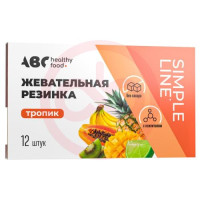 Авс хэлси фуд жевательная резинка №12 (16г) тропик б/сах.. Фото