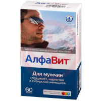 Алфавит для мужчин таблетки №60 витамин.- минеральн. комплекс. Фото