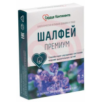 Сердце континента шалфей премиум таблетки для рассасывания 550мг №20. Фото