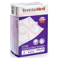 Терезамед пеленки одноразовые впитывающие №5 супер 60х60см. Фото