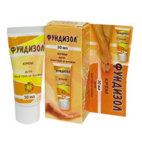 Фундизол крем 30мл д/ногтей и кожи. Фото