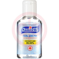 Санитель гель для рук антисептический 50мл б/отдушки с витамином е. Фото