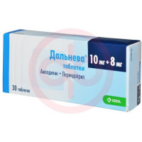 Дальнева таблетки 10мг + 8мг №30. Фото