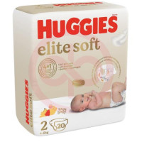 Хаггис элит софт подгузники детские 4-6кг№20 р2. Фото