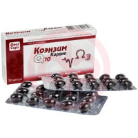 Реалкапс коэнзим q10 кардио капсулы 500мг №30. Фото