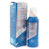 Аквалор актив софт средство для орошения и промывания слизистой полости носа 150мл. Фото