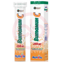 Витамин с таблетки шипучие 250мг №20. Фото