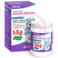 Эвалар бэби формула мишки пастилки жевательные №30 спокойствие. Фото