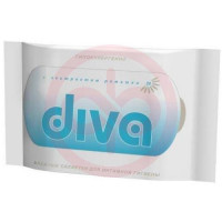 Дива салфетки для интимной гигиены №20. Фото