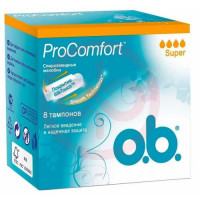 О б прокомфорт тампоны №8 супер. Фото