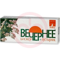 Вечернее + пустырник биокор драже 160мг №60 валериана + пустырник. Фото