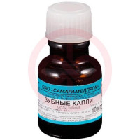 Зубные капли зубные 10мл. Фото