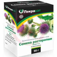 Расторопша семена 50г. чайн. напиток бад /лекра-сэт/. Фото