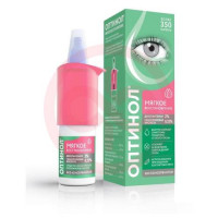 Оптинол мягкое восстановление средство офтальмологическое 10мл. Фото