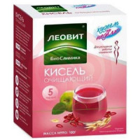 Леовит худеем за неделю кисель 20г №5 очищающий. Фото