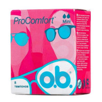 О б прокомфорт тампоны №8 мини. Фото