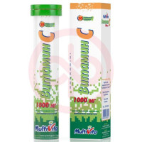 Витамин с таблетки шипучие 1000мг №20. Фото