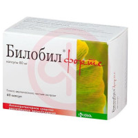 Билобил форте капсулы 80мг №60. Фото