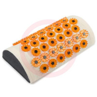 Иппликатор валик д/шеи тибет. массажный желт. (аппликатор) /кортин/. Фото