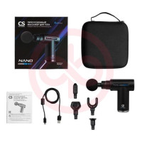 Сиэс медика массажер перкуссионный для тела вибрапульсар cs-v9 nano massage gun. Фото